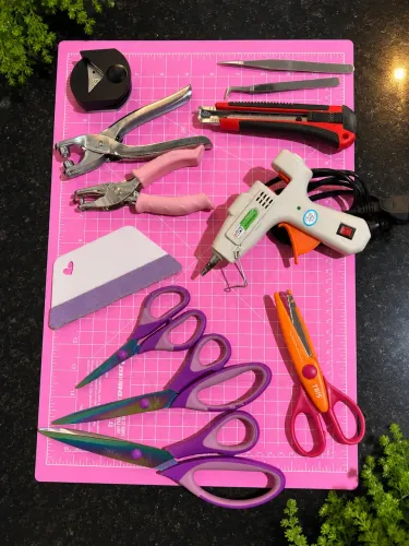 Kit completo de ferramentas para papelaria/personalizados