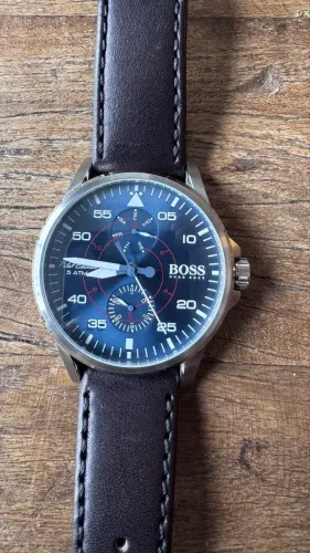 Relógio Hugo Boss Aviator Casual Sport- Impecável!