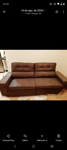 Vendo sofá 3 lugares