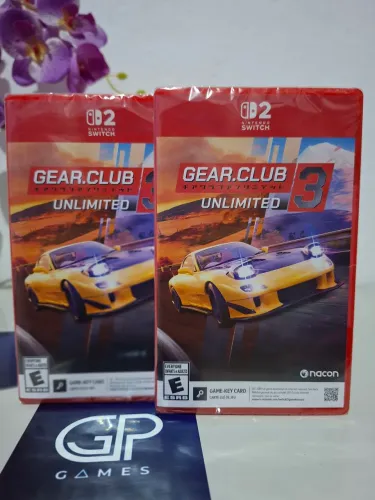 Gear club Unlimited 3 - novo lacrado