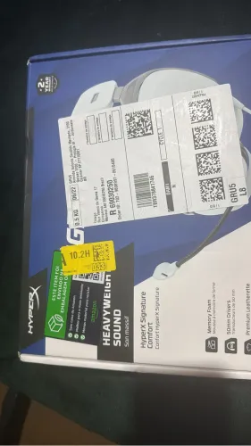 Fone HyperX lacrado
