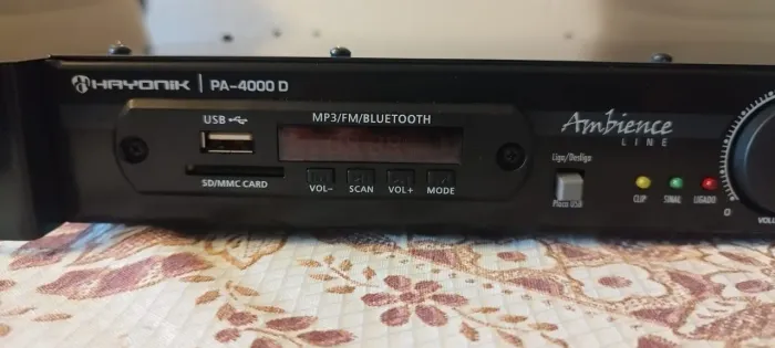 Amplificador Hayonik Ambience PA-4000D 400W