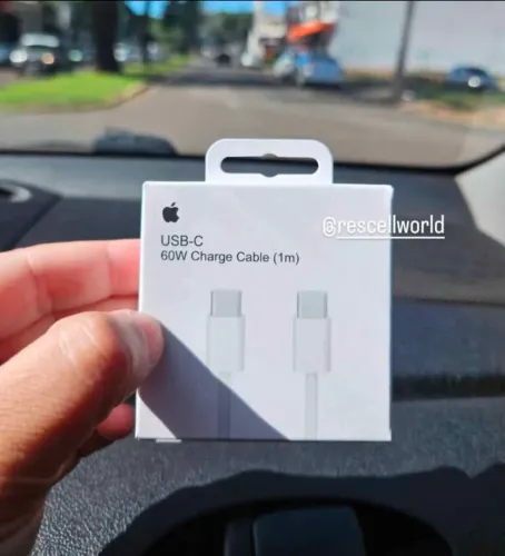 Cabo de iphone USB-C original.