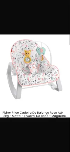 Cadeirinha de balanço para bebê 