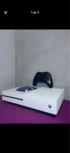 Xbox One S 1TB Branco + Controle Original