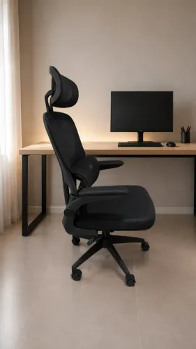 Cadeira Ergonomica Escritorio Com Apoio de Lombar e Cabeça