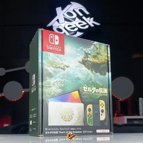 Nintendo Switch OLED Edição Zelda | Sem JUROS via OLXPay! | Parcele em até 24x! | Enviamos