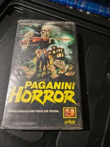 VHS Paganini Horror Raridade total
