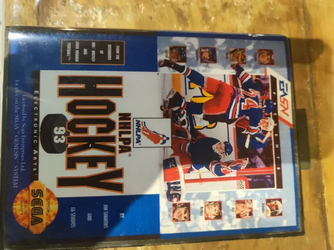 :NHLPA Hockey '93 original para Sega Genesis/Mega Drive