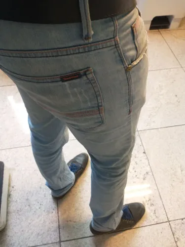 Calça jeans slin nova masculina n 42