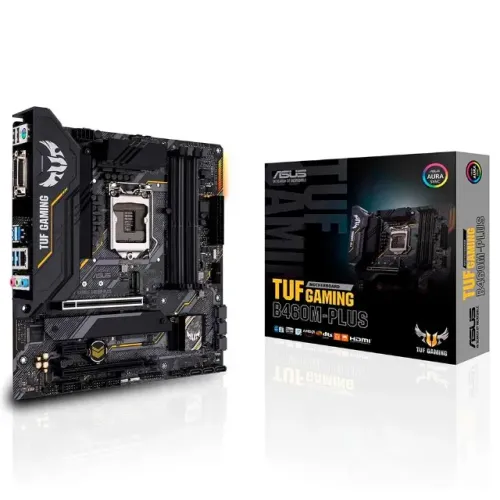 Placa-Mãe ASUS TUF Gaming B460M-Plus, Intel LGA1200, mATX, DDR4, 
