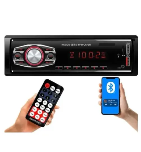 Rádio Automotivo Bluetooth First Option USB/FM - Novo na Caixa (Melhor Preço)