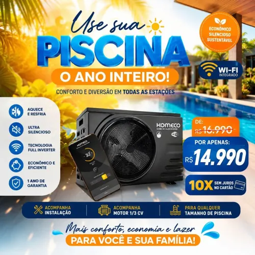 Aquecimento para piscina