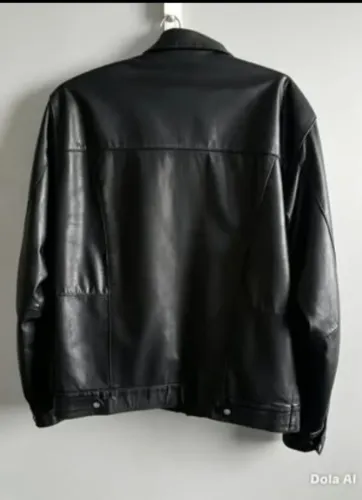 Jaqueta de Couro Masculina Tradicional Bufallo Couro