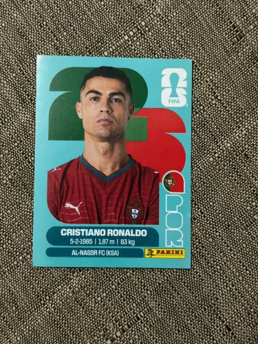 Figurinha do Cristiano Ronaldo copa 2026