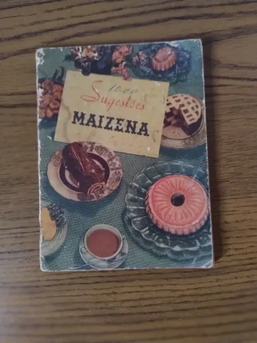 Livro Antigo Sugestões Maizena - Edição 1957 - Completo