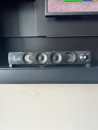 Pra vender ?.Caixa de som estilo soundbar knup 