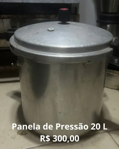 Panela de pressão 20L R$ 300,00 pra vender logo!
