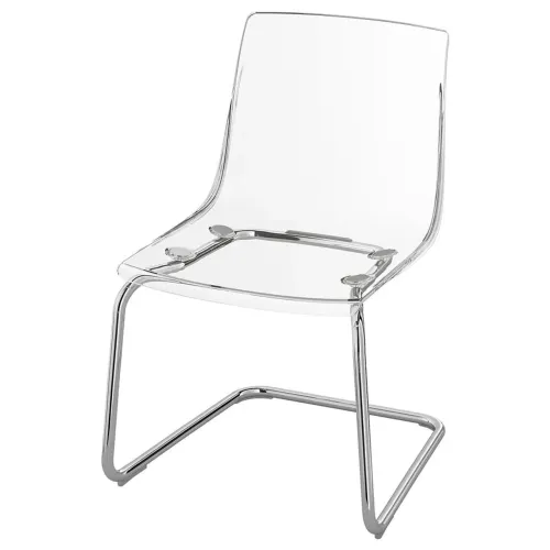 Cadeira italiana Ikea Tobias acrilico