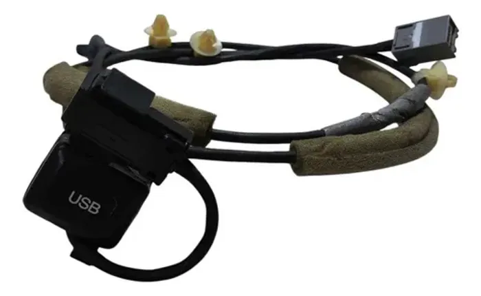 Cabo Entrada Usb Honda Civic 2012 2013 2014 2015 2016 Preto