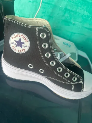 Vendo tênis Converse cano alto preto, número 36 , solado plataforma alto, réplica 1 linha