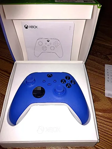 Controle Microsoft Xbox Series X/s Sem Fio Shock Blue