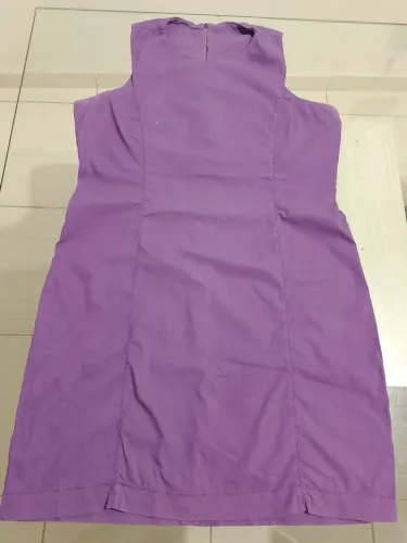 Vestido Roxo Básico 