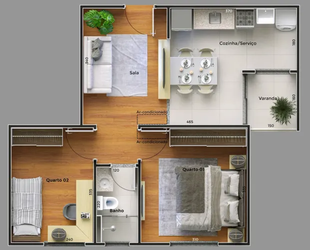 Apartamento à Venda em Presudente prudente