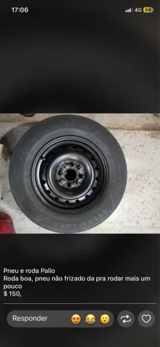 Roda 13 Fiat Palio