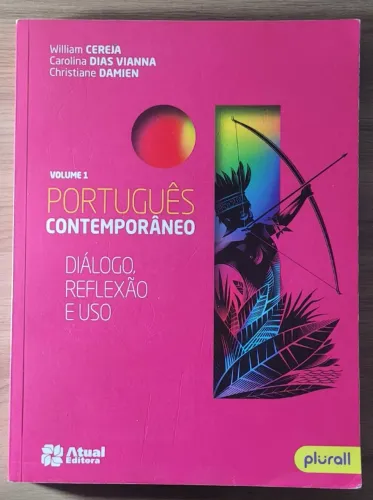 Livro Português Contemporâneo Volume 1 | Atual Editora | Ensino Médio