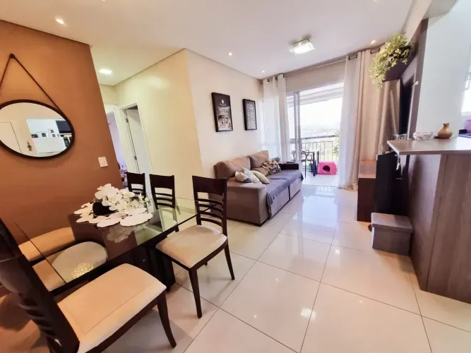 Apartamento à Venda no Condomínio Chácara Cantareira 70m², 3 Dormitórios, 1 Suíte, 1 Vaga