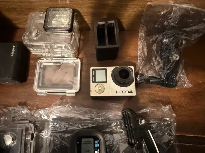 Go pro 4 e acessórios