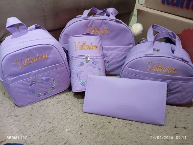 VENDO KIT MALA MATERNIDADE PERSONALIZADO