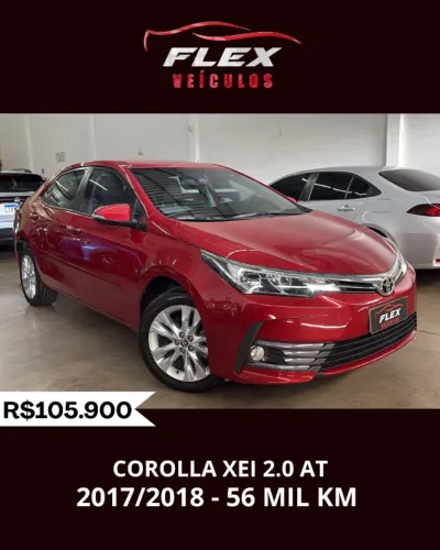 Toyota Corolla XEI 2.0 Flex 16V Aut. 2018