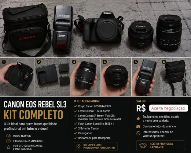 Canon EOS Rebel SL3 