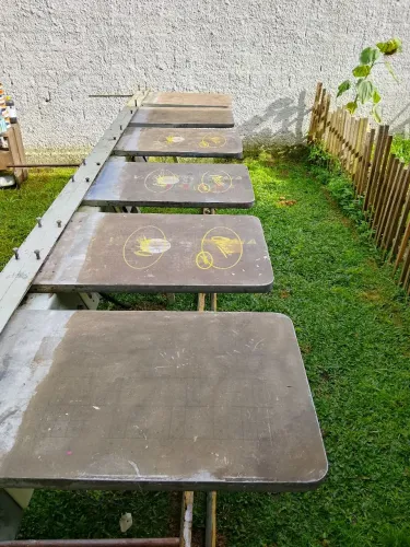 Mesa térmica serigrafia 12 berços 