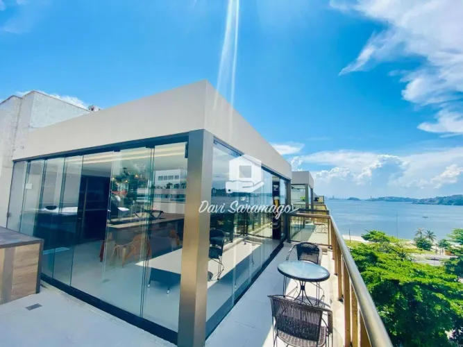 Cobertura com 4 quartos à venda por R$ 2.650.000 - Charitas - Niterói/RJ