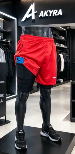 Bermuda Masculina 2 em 1