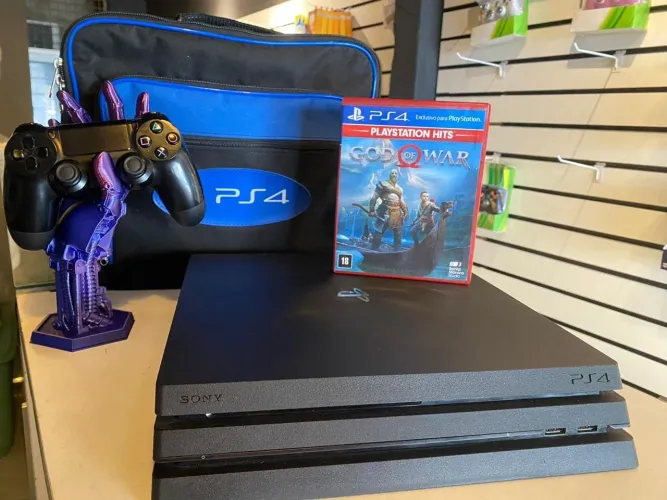 Ps4 pro 1tb 4k destravado lotado de jogos e sua escolha peça única 