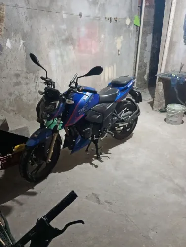Moto está parada
