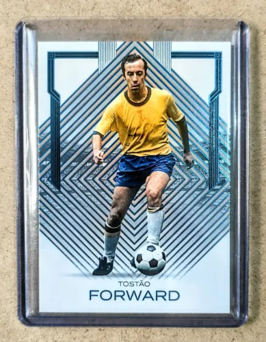 Card lendário Tostão /27 Futera Campeão 1970 e maior artilheiro do Cruzeiro!