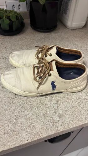 Sapato Polo Ralph Lauren Bege Tam 40