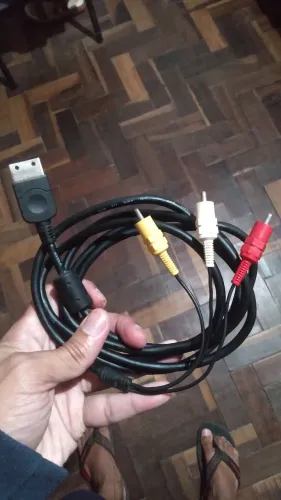 Dreamcast Cabo AV de dreamcast original funcionando perfeitamente bem conservado.