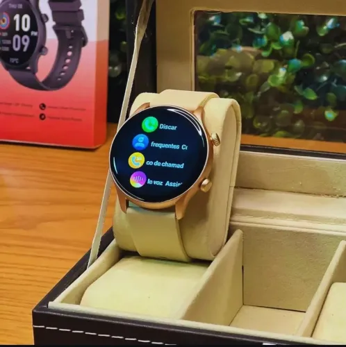 Smartwatch Zeblaze Btalk Plus Dourado