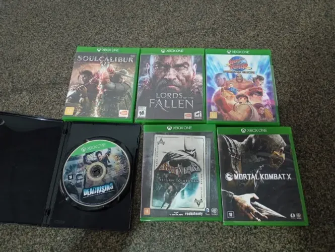 Lote de 6 jogos de xbox One
