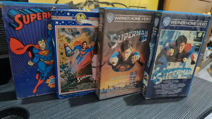 VHS COLEÇÃO SUPER HOMEM 
