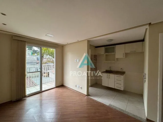 Apartamento com 2 dormitórios para alugar, 50 m² - Vila Alzira - Santo André/SP
