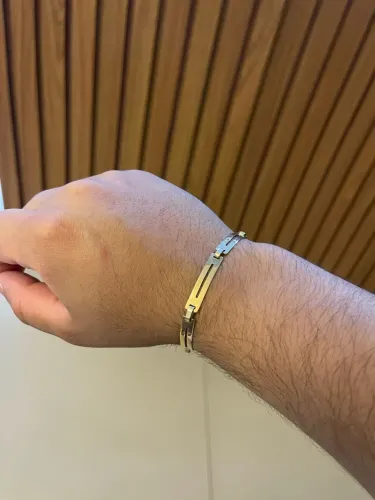 Bracelete em ouro 18k 11.16g maciço