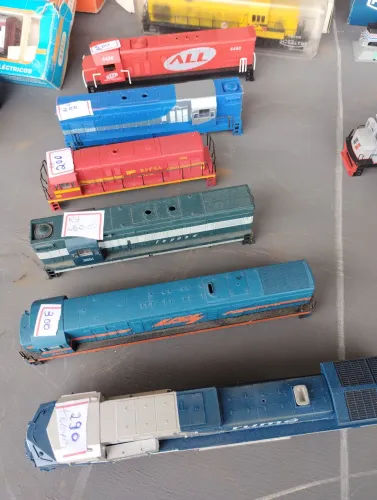 Locomotivas raridade Lote de carcaça 