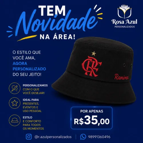 chapeu bucket personalizado